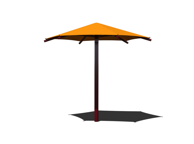 Hexagon Cantilever Umbrella Shade Umbrella